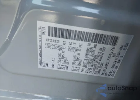 2025 Nissan Rogue Rock Creek z USA, uszkodzony, nr VIN 5N1BT3BB6SC764576